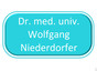 Dr. med. univ. Wolfgang Niederdorfer