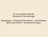 Dr. med. Stefan Schmidt