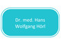 Dr. med. Hans Wolfgang Hörl
