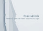 Praxisklinik für Plastische & Mund- Kiefer- Gesichtschirurgie
