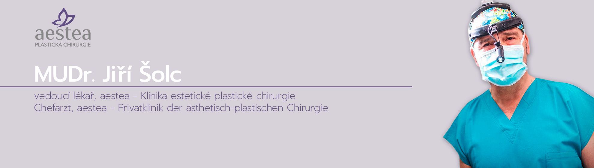 MUDr. Jiří Šolc - International - Estheticon.de