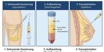 Eigenfetttransplantation (Lipofilling) – verständlich erklärt Eigenfetttransplantation (Lipofilling) – verständlich erklärt