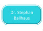 Dr. Stephan Ballhaus