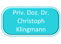 Priv. Doz. Dr. Christoph Klingmann MA