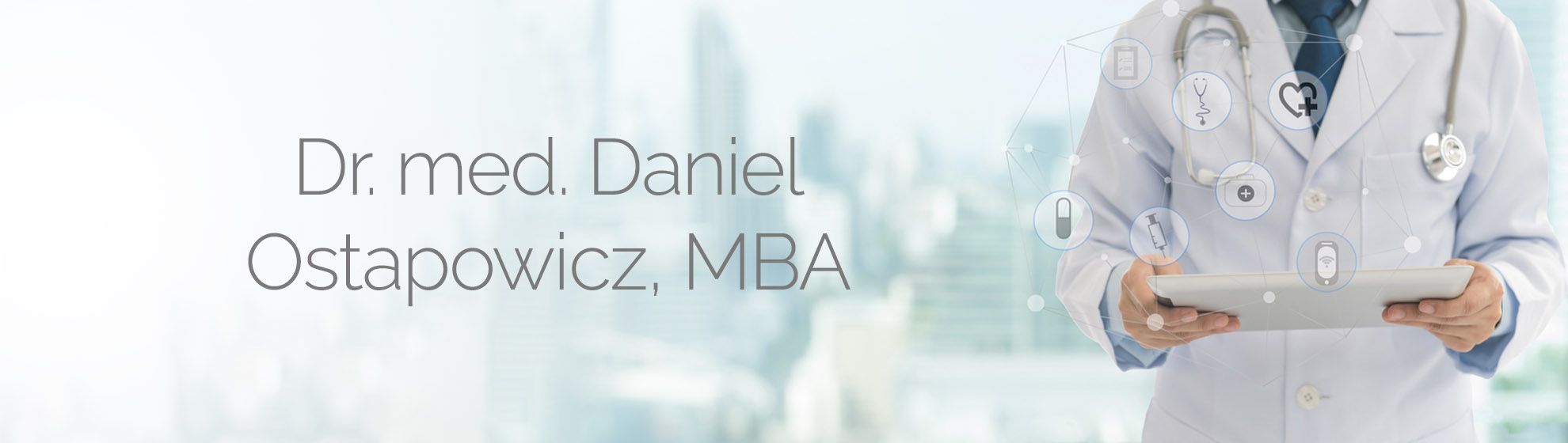 Dr. med. Daniel Ostapowicz, MBA