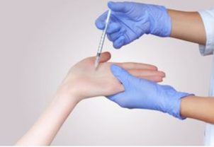 Hyperhidrose kann mit Botulinumtoxin behandelt werden