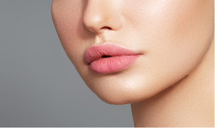 Sinnliche und volle Lippen