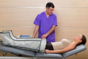 Mechanische Lymphdrainage mit Druckkammern