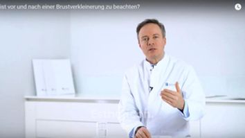 Was muss ich vor und nach einer Brustverkleinerung beachten?