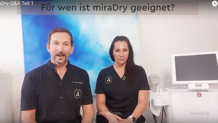MiraDry: Schluss mit Schwitzen