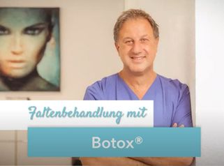 Faltenbehandlung mit Botox gegen Mimikfalten